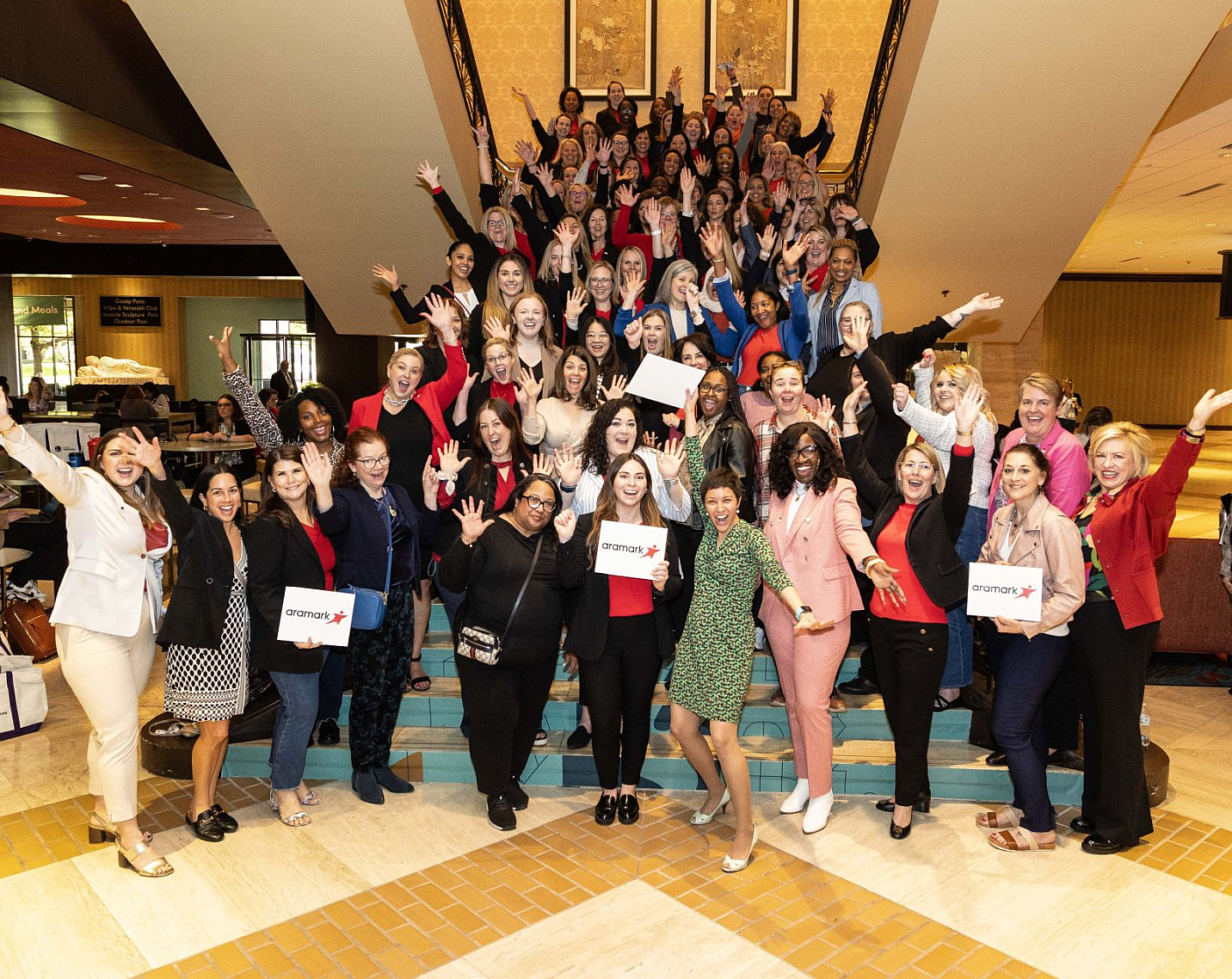 aramark at women's foodservice forum